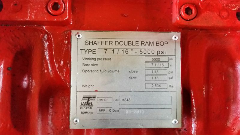 Shaffer 7 1/16″ x 5k Double
